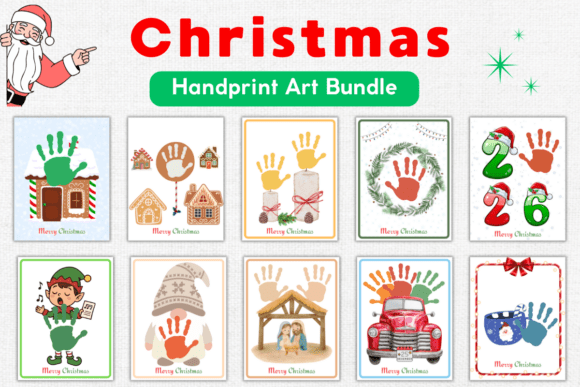 Download Christmas Kids Keepsake Art | Bundle - Eps Collection