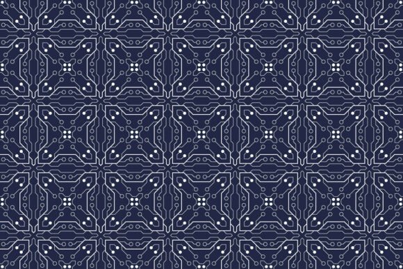 Download Circuit Board Geometric Pattern - Circuit Collection